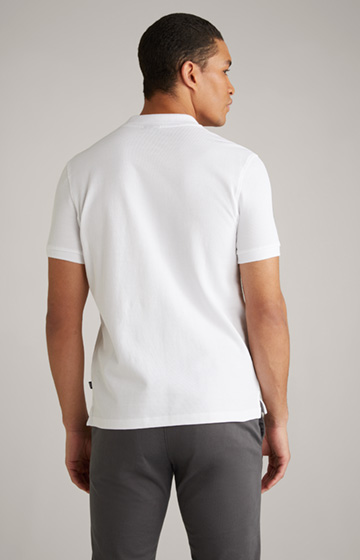 Koszulka polo Beeke w kolorze białym