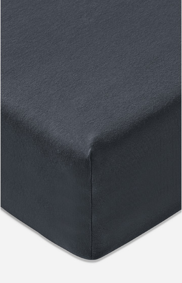 JOOP! UNI fitted bed sheet in grey