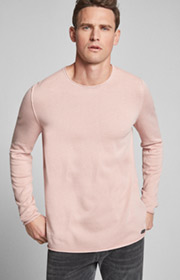 Pullover Hogan in Nude-Rosé 