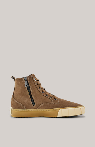 Velluto Ice Suede Trainers in Brown