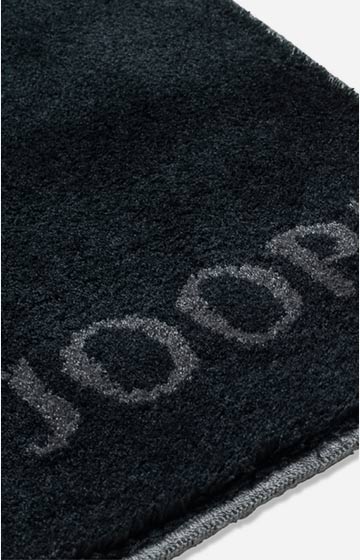 Dywanik łazienkowy w kolorze czarnym z linii JOOP! CLASSIC, 60 × 90 cm