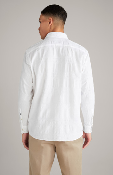 Baumwoll-Hemd Hale in Weiß