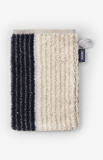 Waschhandschuh Signature Lines, Graphit