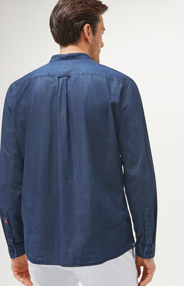 Jeans-Hemd Habakuk in Dunkelblau