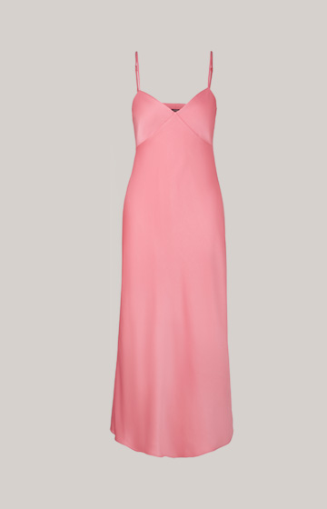 Satin-Slip-Kleid in Pink