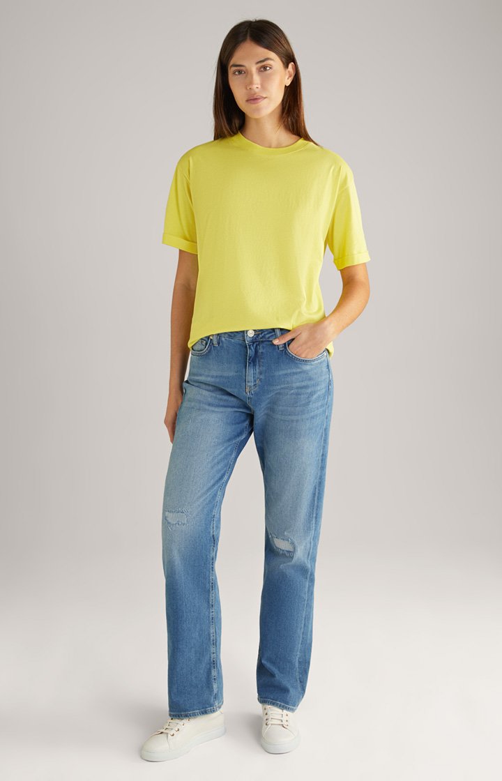 Cotton T-Shirt in Yellow