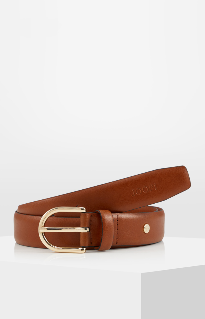Classic Leather Belt in Cognac