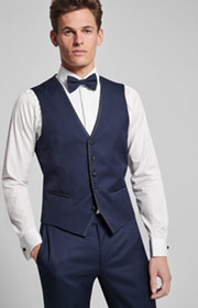 Smoking-Weste Webb in Dunkelblau