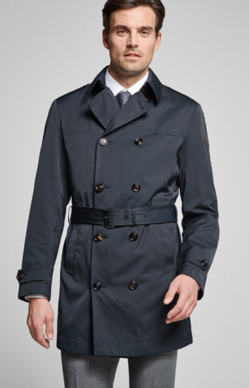 Trenchcoat Medox in Navy