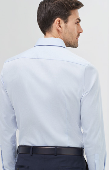 Hemd Pierce in Mittelblau