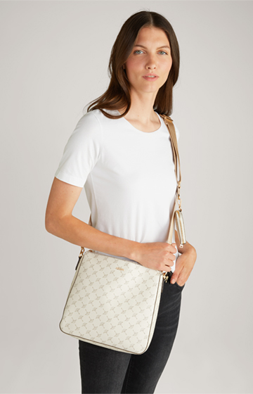Cortina Jasmina Shoulder Bag in Off-white