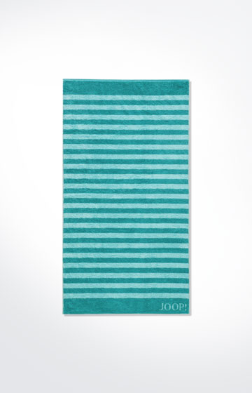 Duschtuch Classic Stripes, türkis