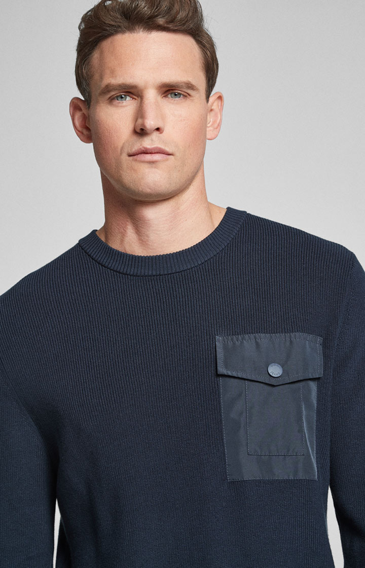 Pullover Pejo in Dunkelblau 