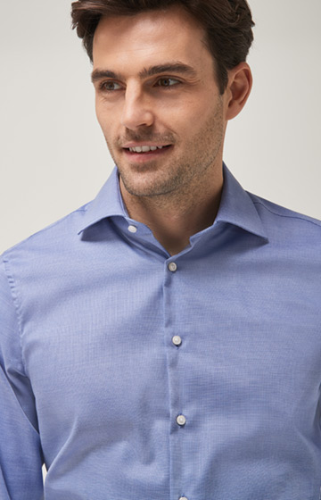 Hemd Mika - bügelfrei - in Dunkelblau