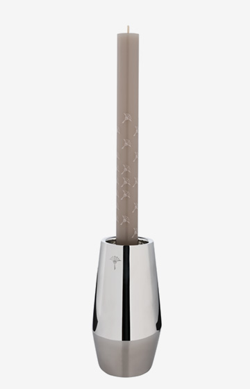 New JOOP! METAL LINE dinner candle holder, 13 cm tall