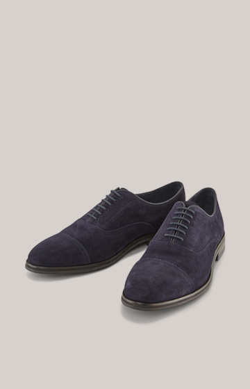 Sznurowane buty Velluto Kleitos w kolorze ciemnoniebieskim