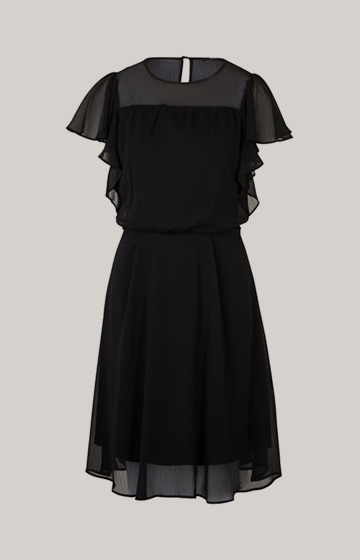 Chiffon Dress in Black