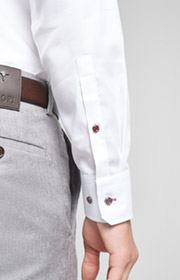 Hemd Panko - bügelleicht - in Weiß