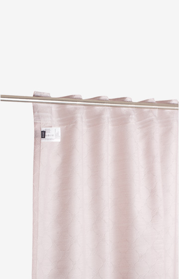 Ready-made Glare Curtain in Pink