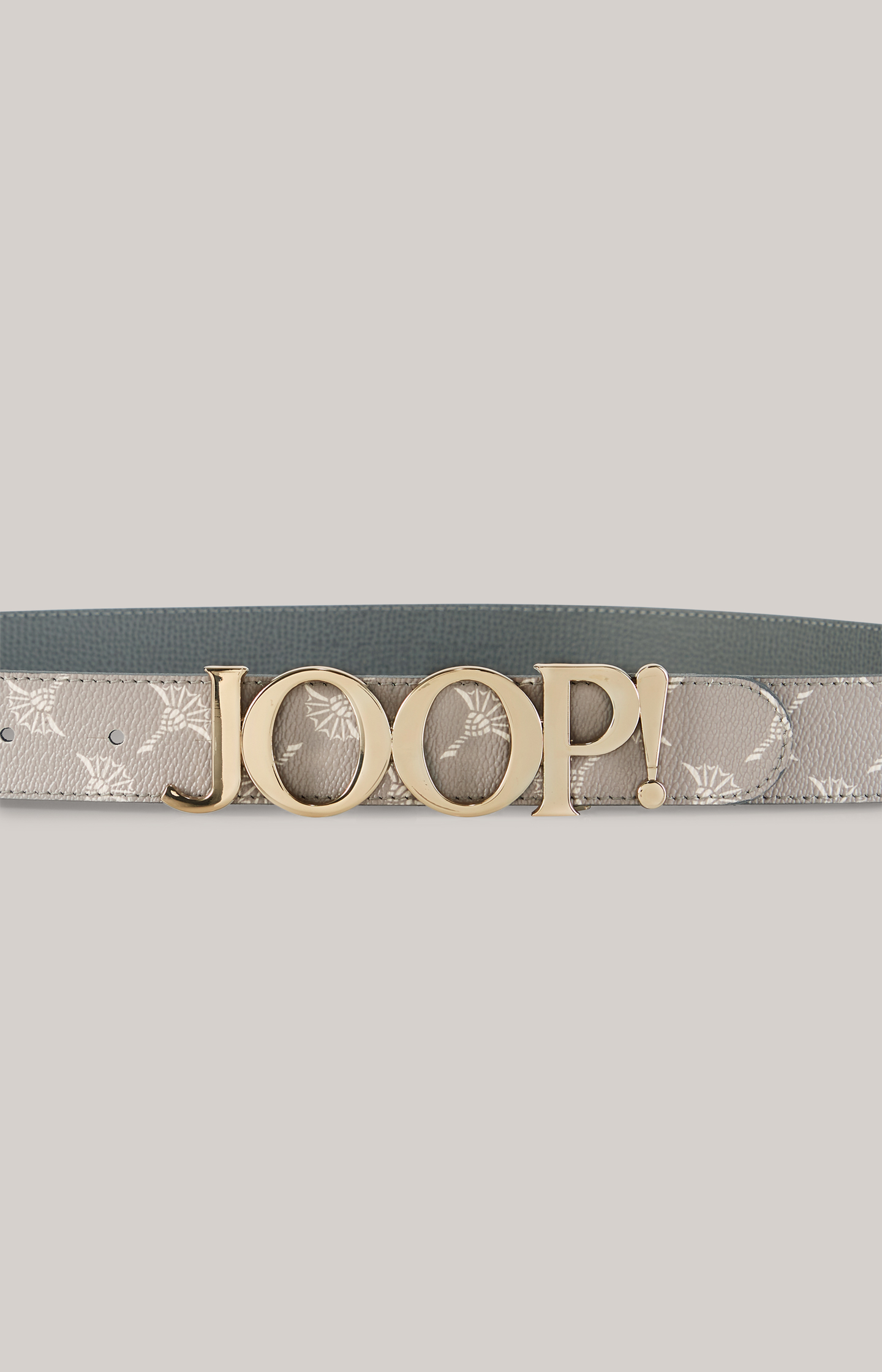 leather belt in light grey - in the JOOP! Online Shop