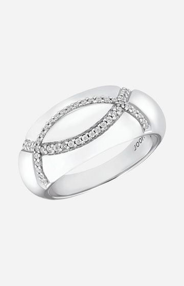 Zirconia Ring in Silver