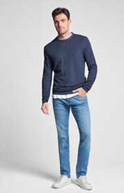 Pullover Sandros in Navy