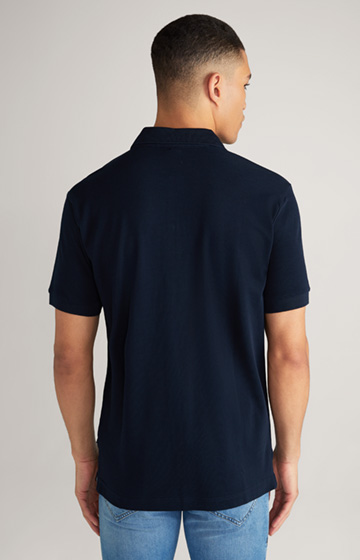Primus Cotton Polo Shirt in Navy