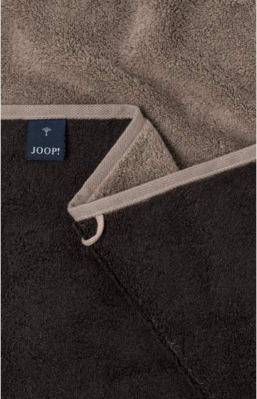 JOOP! CLASSIC DOUBLEFACE Towel in Mocha, 50 x 100 cm