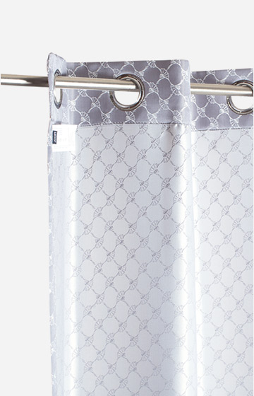 Ready-made JOOP! ALLOVER Curtain in Silver