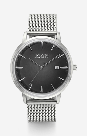 Herrenuhr in Silber/Grau