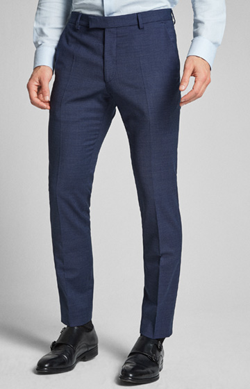 Baukasten-Hose Gun in Blau meliert