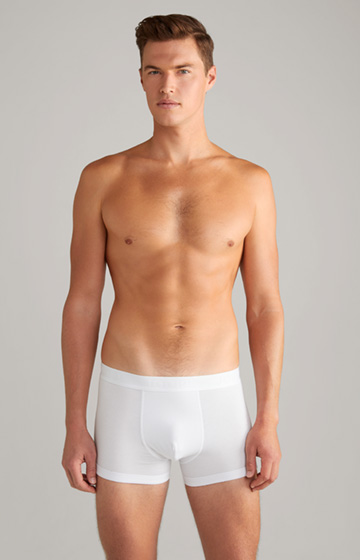 2er-Pack Modal Cotton Stretch Boxer in Weiß