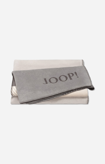 JOOP! MODERN blanket in light grey/stone