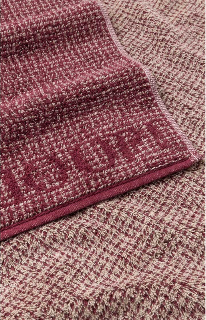 Ręcznik kąpielowy SELECT ALLOVER marki JOOP! w kolorze różowym, 80 x 150 cm