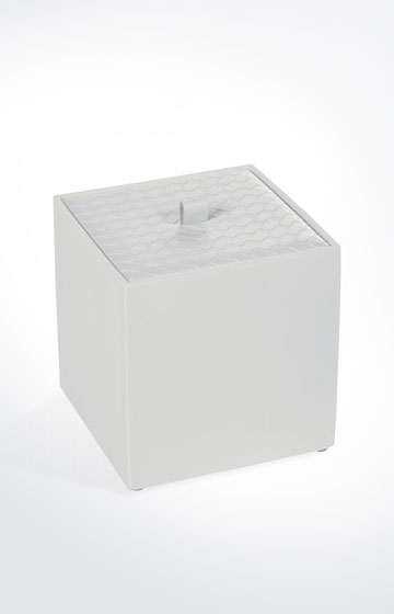 Große Kosmetik-Box Bathline, Weiß