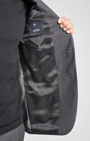 Anzug Herby-Blayr in Dunkelgrau gemustert