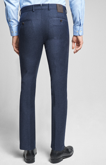 Hose Hank in Dunkelblau meliert