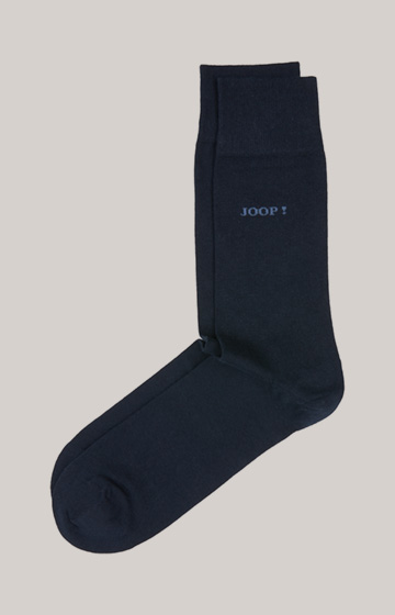 Superior cotton socks in Dark Blue
