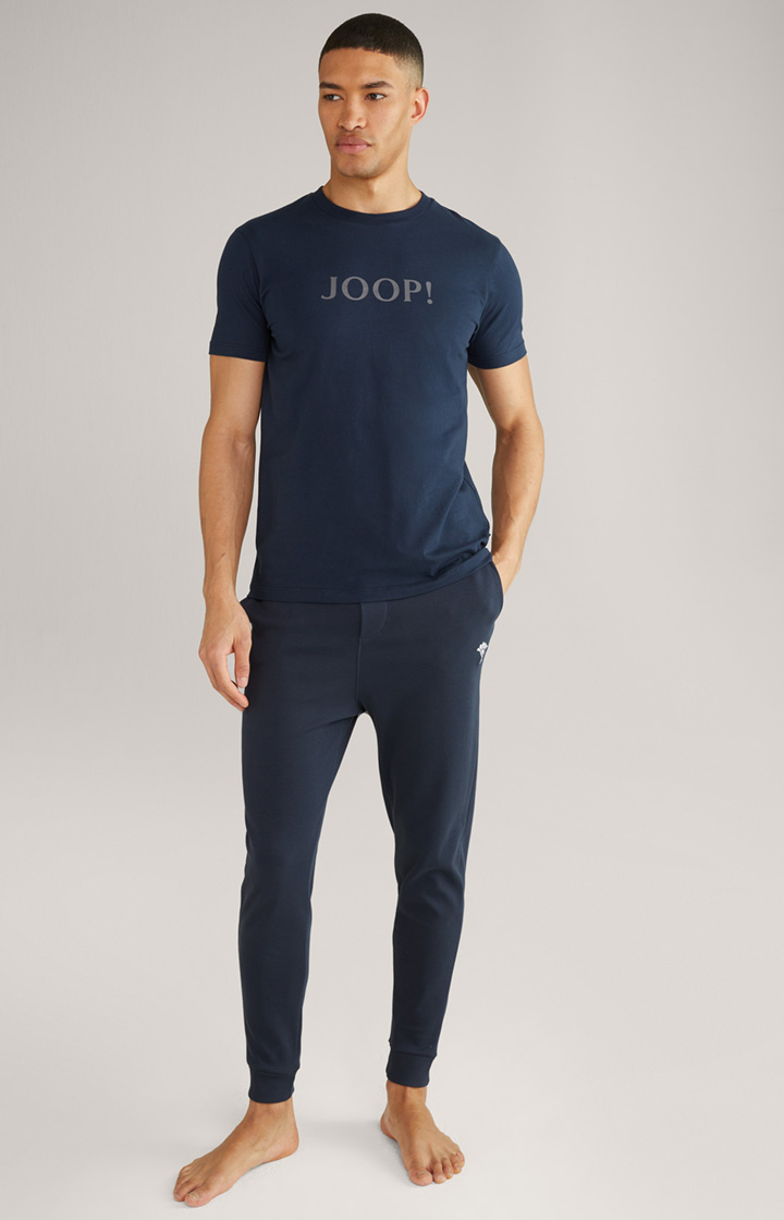 Loungewear T-Shirt in Dark Blue