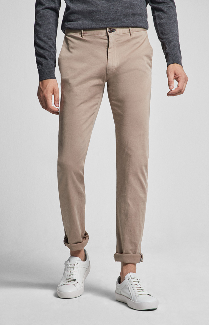 Hose Steen in Dunkelbeige