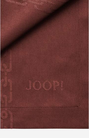 Serviette JOOP! CHAINS in Granat - 2er Set, 50 x 50 cm