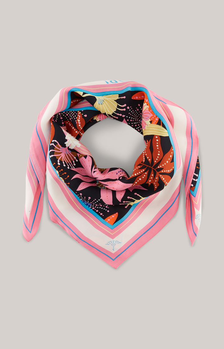 Viscose Modal Scarf in Navy/Pink/Red/Brown