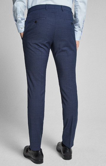 Baukasten-Hose Gun in Blau meliert