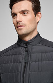 Steppjacke Nylson in Schwarz