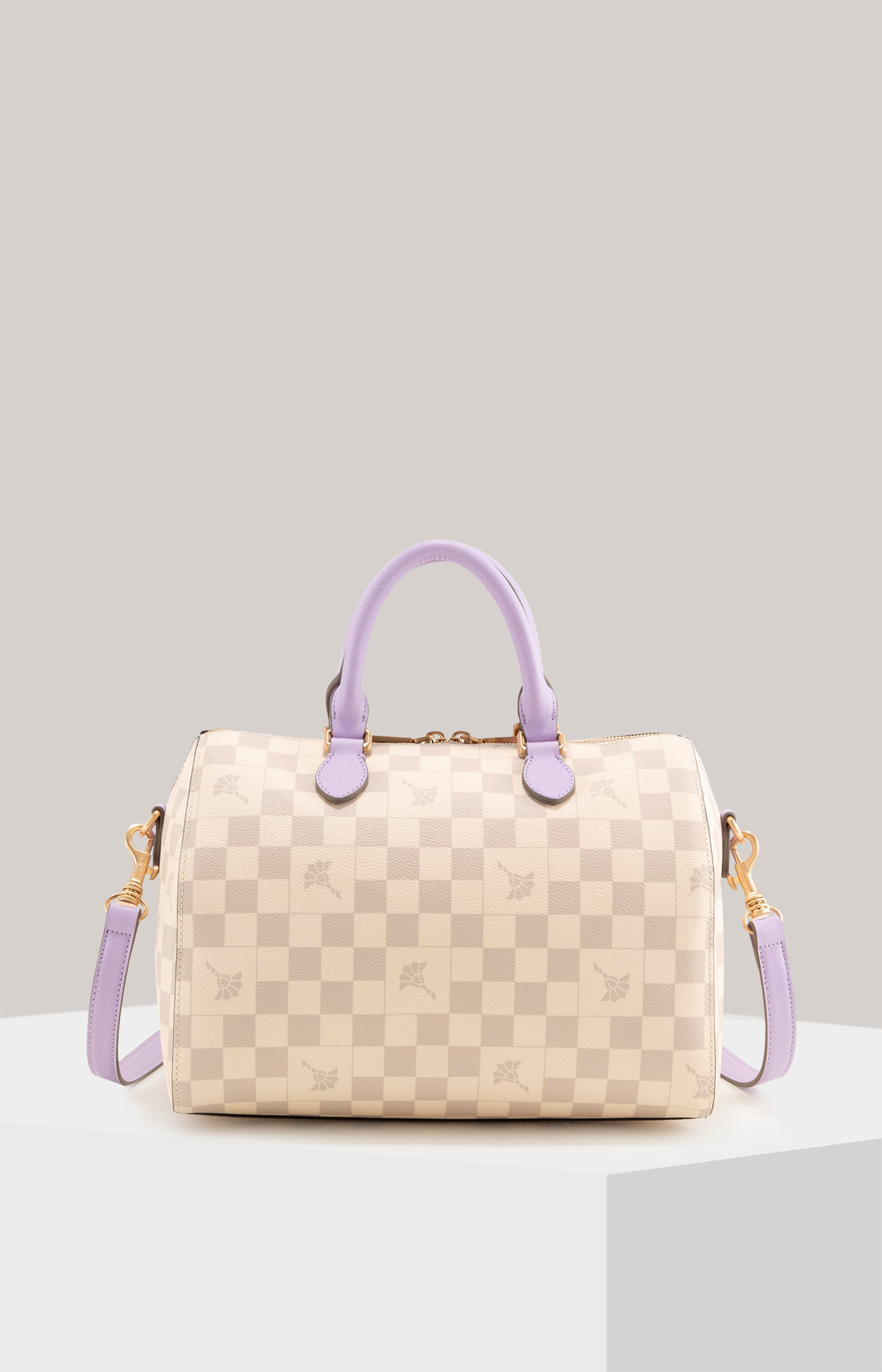 Piazza Edition Aurora Handbag in Off-white/lavender - in the JOOP