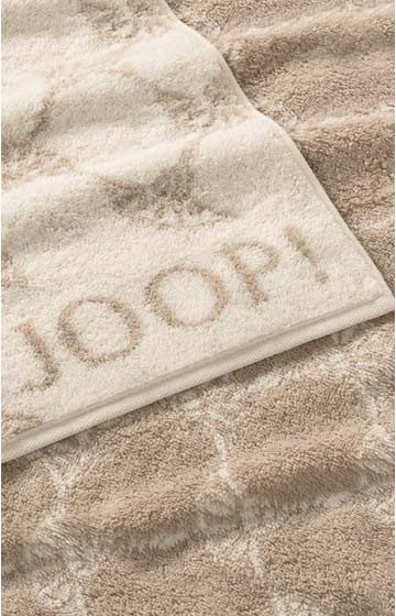 Ręcznik pod prysznic JOOP! CLASSIC CORNFLOWER w kolorze kremowym