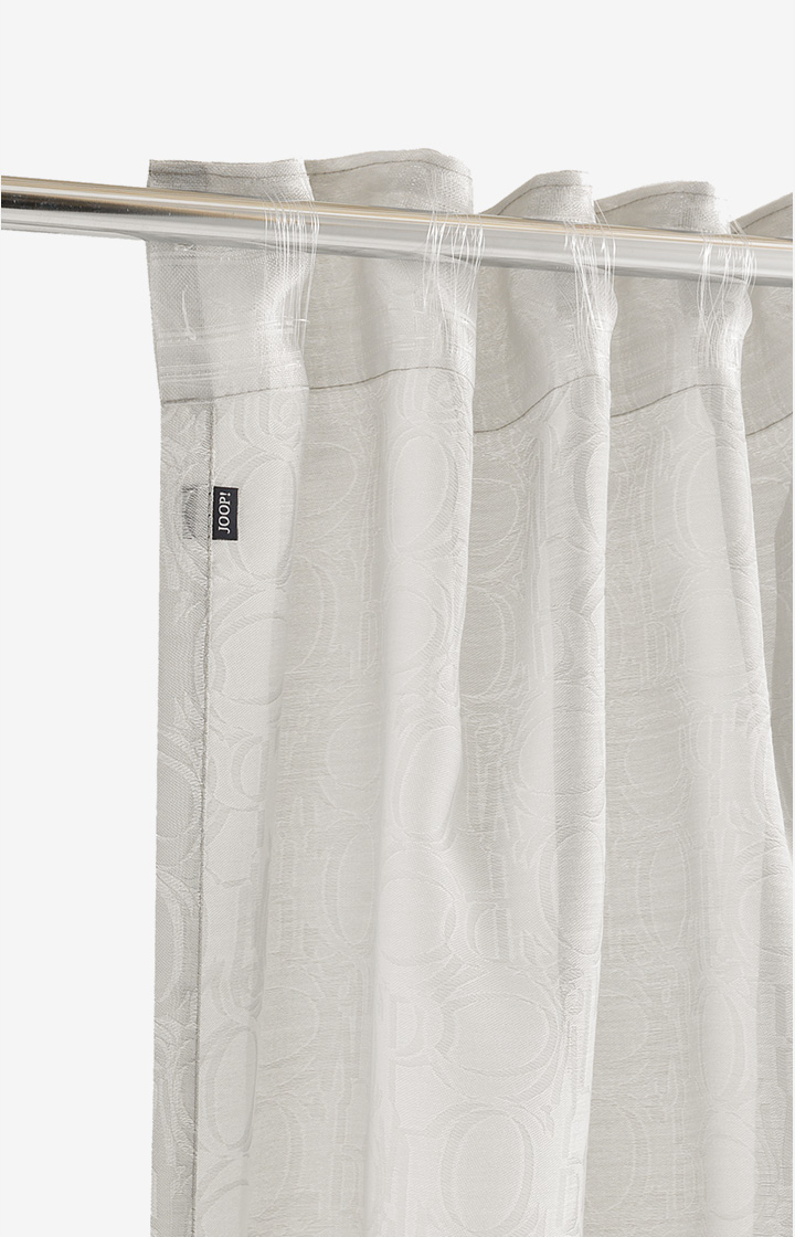 New JOOP! ORNAMENT ALLOVER ready-made drapes in grey