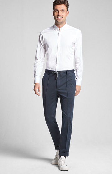 Jersey-Hose Energy in Dunkelblau