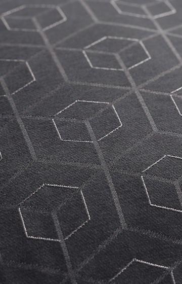 Kissenhülle Dice (40 x 40 cm), Anthrazit