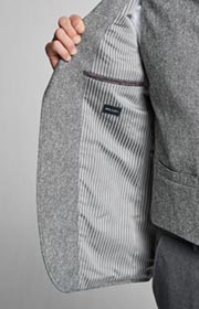 Sakko Halo in Grau meliert